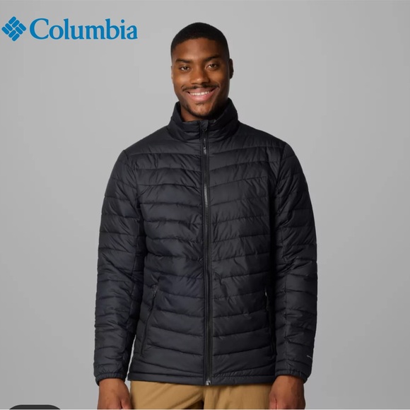 COLUMBIA Black Thermal Coil Zip Up Puffer Jacket - Picture 1 of 11